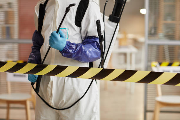 Professional Biohazard technician working in Orange, NJ
